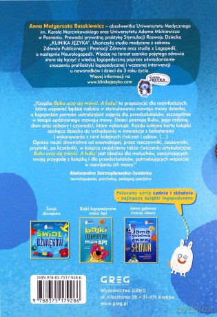 Bubu uczy się mówić A kuku! - Anna M. Buszkiewicz [KSIĄŻKA]