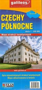 Czechy Północne mapa atrakcji turystycznych 1:200000 [KSIĄŻKA]