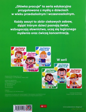 Główka pracuje. Wytęż wzrok - Iwona Baturo [KSIĄŻKA]