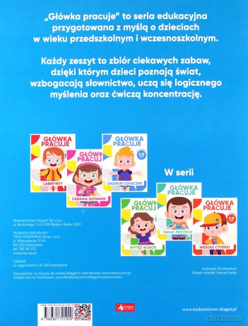 Główka pracuje. Zagadki logiczne - Iwona Baturo [KSIĄŻKA]