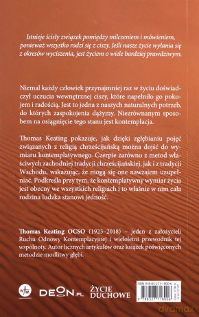 Kontemplacja chrześcijańska. Droga wewnętrznego pokoju - Thomas Keating [KSIĄŻKA]