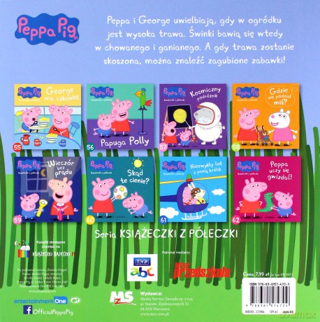 Książeczki z półeczki. Peppa Pig 63. Wysoka trawa [KSIĄŻKA]