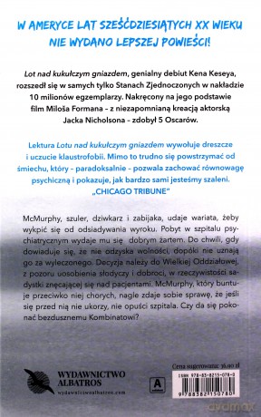 Lot nad kukułczym gniazdem - Ken Kesey [KSIĄŻKA]