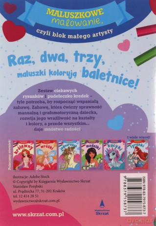 Maluszkowe malowanie. Baletnice [KSIĄŻKA]