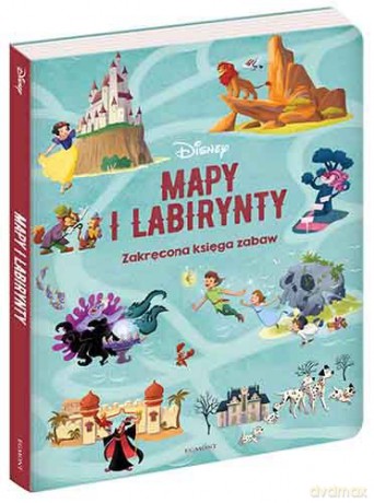 Mapy i labirynty. Zakręcona księga zabaw [KSIĄŻKA]