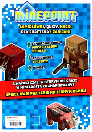 Minepoint. Łamigłówki i zadania mistrzów walki i kopania [KSIĄŻKA]