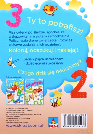 Moje pierwsze cyferki - Zofia Zabrzeska [KSIĄŻKA]