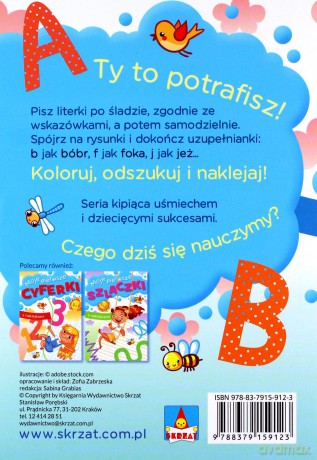 Moje pierwsze literki - Zofia Zabrzeska [KSIĄŻKA]