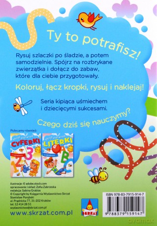 Moje pierwsze szlaczki - Zofia Zabrzeska [KSIĄŻKA]