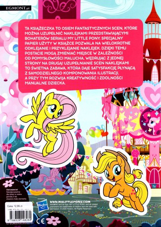 My Little Pony. Książka do wyklejania - Marta Kruszyńska [KOMIKS]