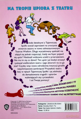Na tropie upiora z teatru. Scooby Doo! i Ty - Vicki Erwin [KSIĄŻKA]