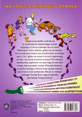 Na tropie zaginionego drwala. Scooby Doo! i Ty - Jesse McCann [KSIĄŻKA]