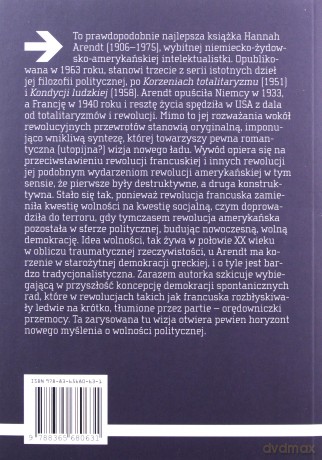 O rewolucji - Hannah Arendt [KSIĄŻKA]