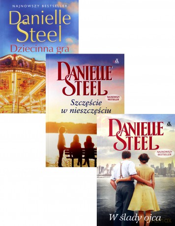 Pakiet. Dziecinna gra. Szczęście w nieszczęściu. W ślady ojca - Danielle Steel [KSIĄŻKA]