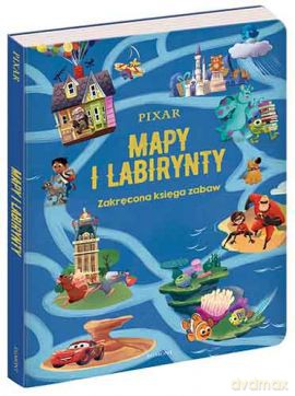 Pixar. Mapy i labirynty. Zakręcona księga zabaw [KSIĄŻKA]