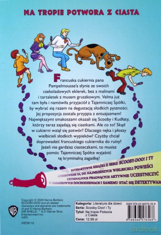 Scooby-Doo! I Ty: Na tropie Potwora z ciasta - Jenny Markas [KSIĄŻKA]