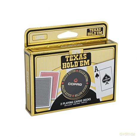 Karty Texas Holdem Zestaw 2 talii [KARTY]