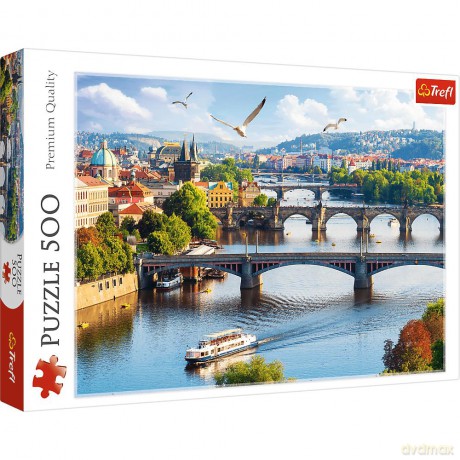 TREFL 500 el. Praga Czechy [PUZZLE]
