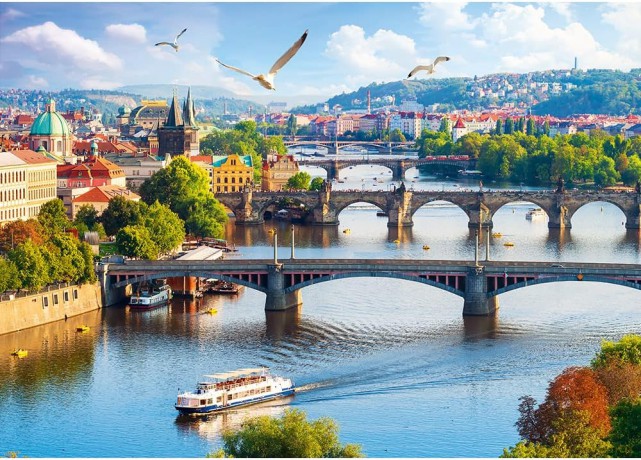 TREFL 500 el. Praga Czechy [PUZZLE]