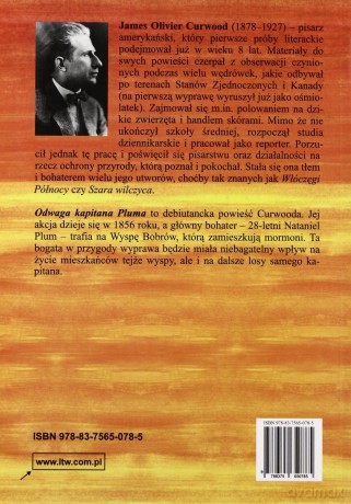 Odwaga Kapitana Pluma - Curwood James Oliver [KSIĄŻKA]