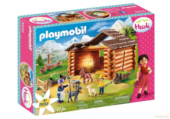 Zestaw figurek Heidi Zagroda dla kóz Piotrka [FIGURKA]