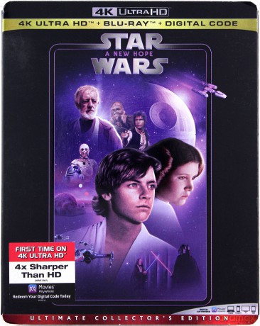Star Wars: Episode IV - A New Hope (Gwiezdne wojny: Część IV - Nowa nadzieja) [Blu-Ray 4K]+[Blu-Ray]