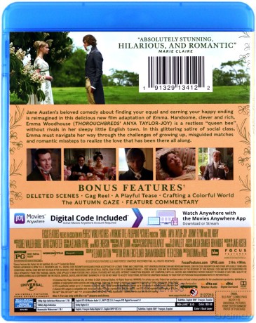 Emma (2020) [Blu-Ray]+[DVD]