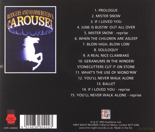 Carousel soundtrack [CD]