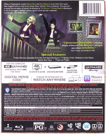Beetlejuice (Sok z żuka) [Blu-Ray 4K]+[Blu-Ray]