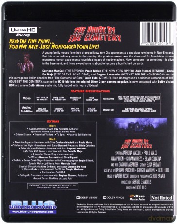 The House By The Cemetery (Dom przy cmentarzu) [Blu-Ray 4K]+[Blu-Ray]