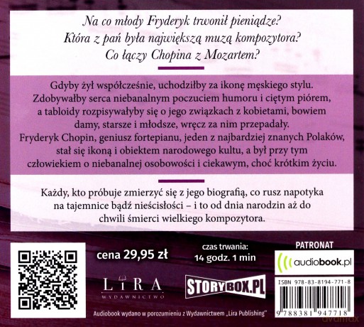 Chopin. Miłość i pasja - Iwona Kienzler [AUDIOBOOK]