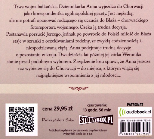 Chorwacka przystań - Anna Karpińska [AUDIOBOOK]