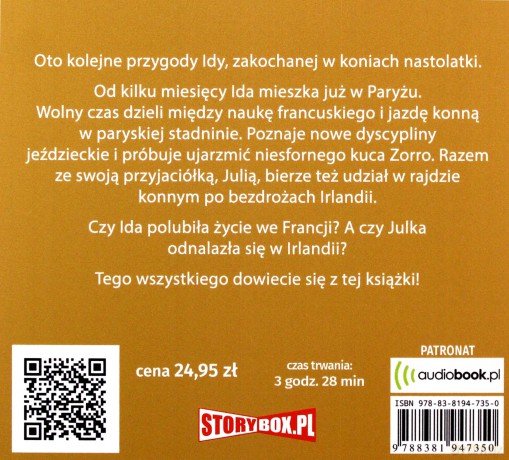 Ida i konie (Tom 2) Ida i konie z Zielonej Wyspy - Magdalena Zarębska [AUDIOBOOK]