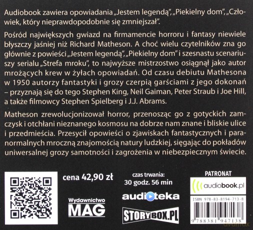 Jestem legendą - Richard Matheson [AUDIOBOOK]