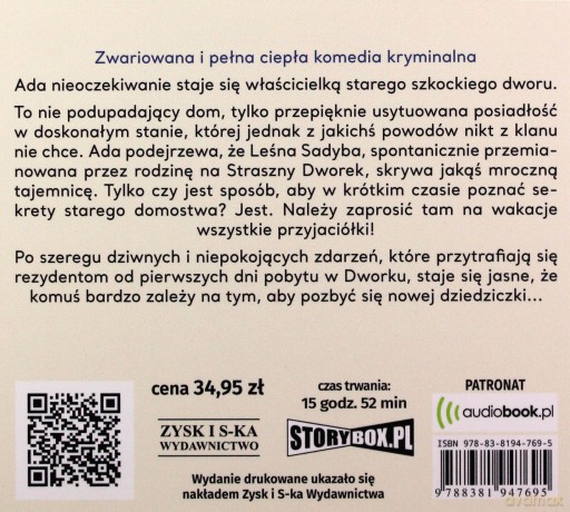 Kronika Strasznego Dworku - Ada Johnson [AUDIOBOOK]