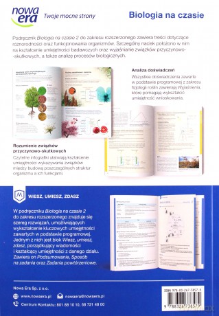Nowe biologia na czasie era podręcznik 2 liceum i technikum zakres rozszerzony 64962 - Marek Guzik, Ryszard Kozik, Władysław Zamachowski [KSIĄŻKA]