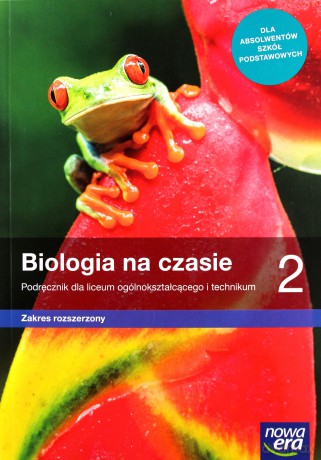 Nowe biologia na czasie era podręcznik 2 liceum i technikum zakres rozszerzony 64962 - Marek Guzik, Ryszard Kozik, Władysław Zamachowski [KSIĄŻKA]