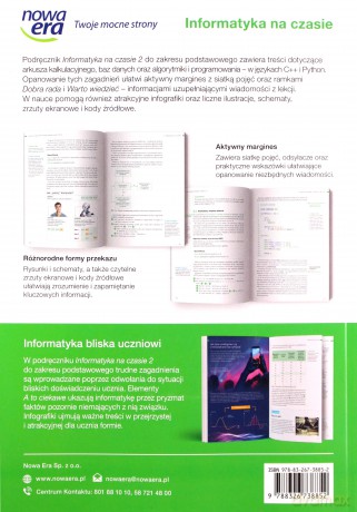 Nowe informatyka na czasie era podręcznik 2 liceum i technikum zakres podstawowy 67512 [KSIĄŻKA]