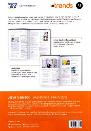 Nowe język niemiecki #trends 3 podręcznik liceum i technikum poziom a1 72042 - Anna Życka, Ewa Kościelniak-Walewska [KSIĄŻKA]