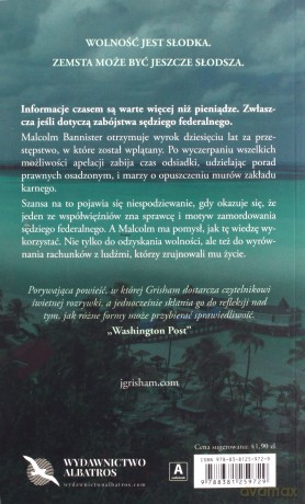 Więzienny prawnik - John Grisham [KSIĄŻKA]