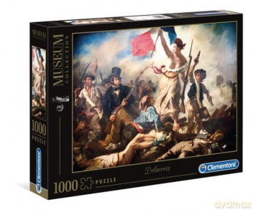 CLEMENTONI 1000 el. 1000 Museum Collection: Liberty Leading The People [PUZZLE]