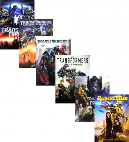 Transformers Saga: Transformers 1-5 / Bumblebee Pakiet [6DVD]