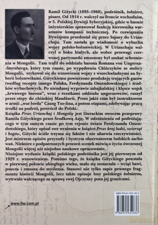 Przez Urianchaj i Mongolię tw.(2011) - Kamil Giżycki [KSIĄŻKA]