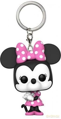 DISNEY POP Vinyl Keychain Minnie Mouse 4 cm