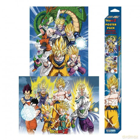 DRAGON BALL Set 2 Chibi Posters Groups (52x38)