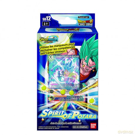 DRAGON BALL SUPER JCC Starter Deck 12 Spirit of Potara FR (06/20)