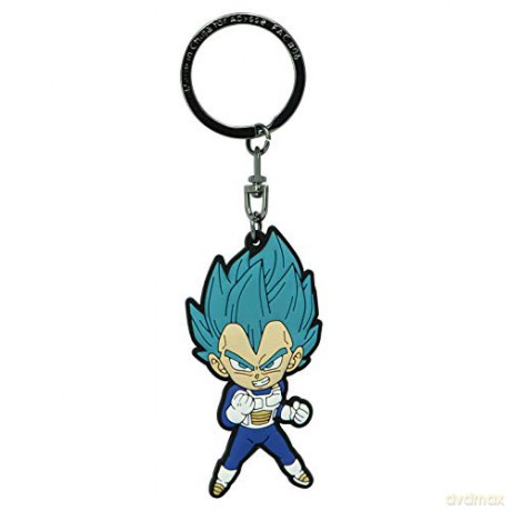 DRAGON BALL SUPER Keychain PVC Vegeta Saiyan Blue