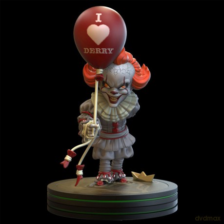 IT Q-fig PENNYWISE I Heart Dearry 15 cm