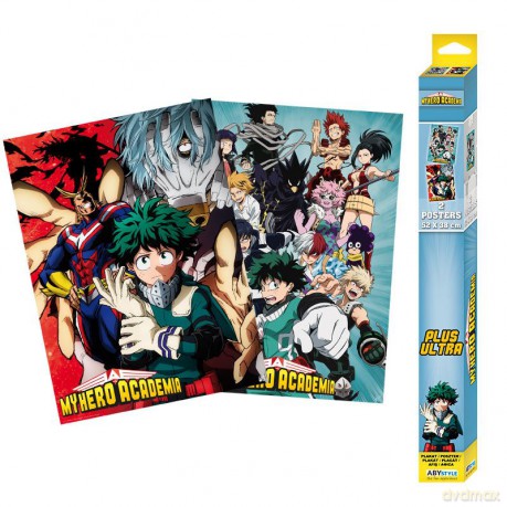 MY HERO ACADEMIA Set 2 Chibi Posters Artworks (528)