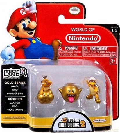 NINTENDO Micro figures 2 cm 3 Pack serie 3